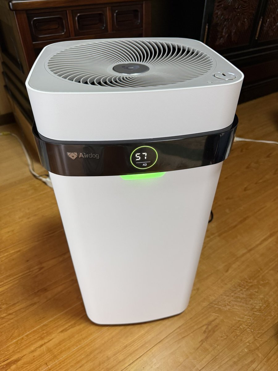 RT_BURNING's tweet photo. 朝イチで退院して帰宅🏠
昨日届いたAirdog即起動
奮発したんだから頼むぞ！ https://t.co/fsjziFkZOx