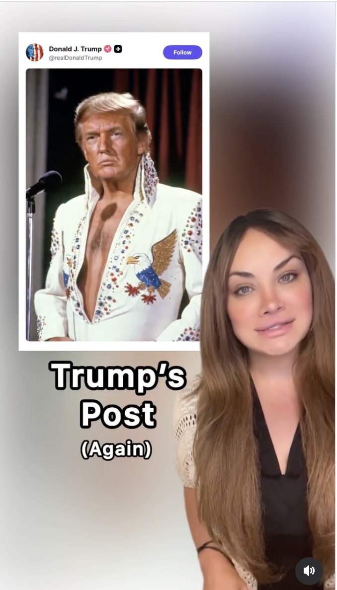 RobertMihaly1's tweet photo. Maggie Reed on @instagram: "The best of the internet! #elvis #trump #politicalcomedy #politicalsatire #BestOfLuck
"Can't wait until he's doing the Jailhouse Rock."
https://t.co/JKDIG8wdQi https://t.co/s1jSZLlOWh