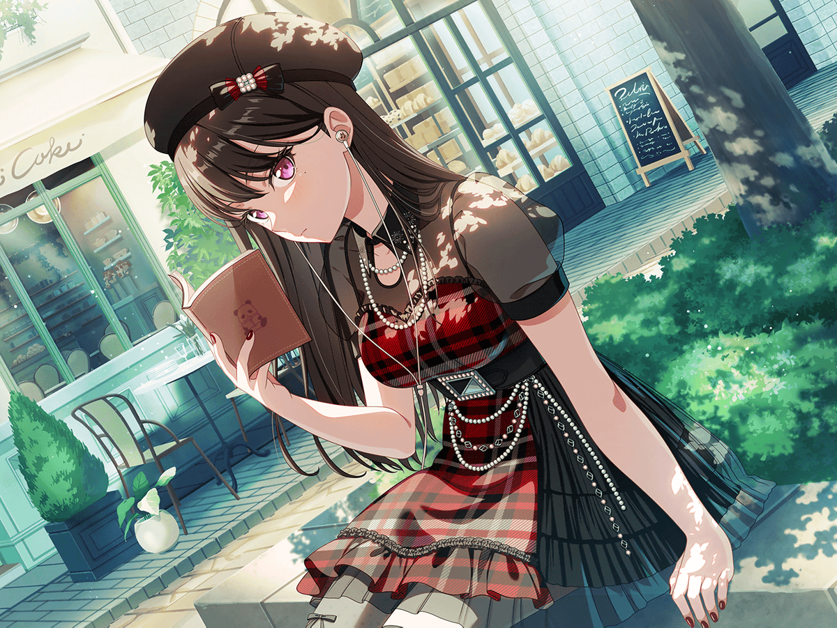 UselessBandori's tweet photo. 🧭 #629 🧭

today is taki's birthday!

after the announcement that mygo would no longer get full events in garupa, taki was the first to get a card!

in fact, the two most recent mygo cards in garupa are of taki! the "Starry Tea Party" 2*, and the anni 3*!

to our notes!
#bandori https://t.co/tD9D9uCflN