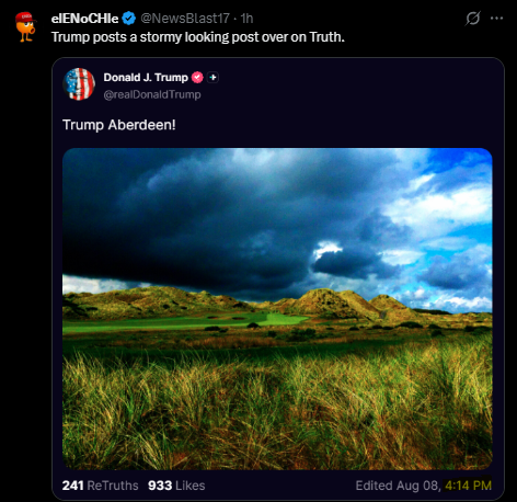 AJPArmy's tweet photo. Why does the time stamp keep changing on Trumps post? 

Connect the dots...

@NewsBlast17 Screen shot this with time stamp 4:14 which I believe is Eastern time zone. 

Q drop 414 
We are crushing these sick people.
God bless, Patriot. https://t.co/zwoSLIYZIl
