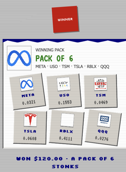 STNKPACKS's tweet photo. ANOTHER WINNER, FREE PACKS

https://t.co/pNDbDsN1uI https://t.co/sDHZyWr0NP