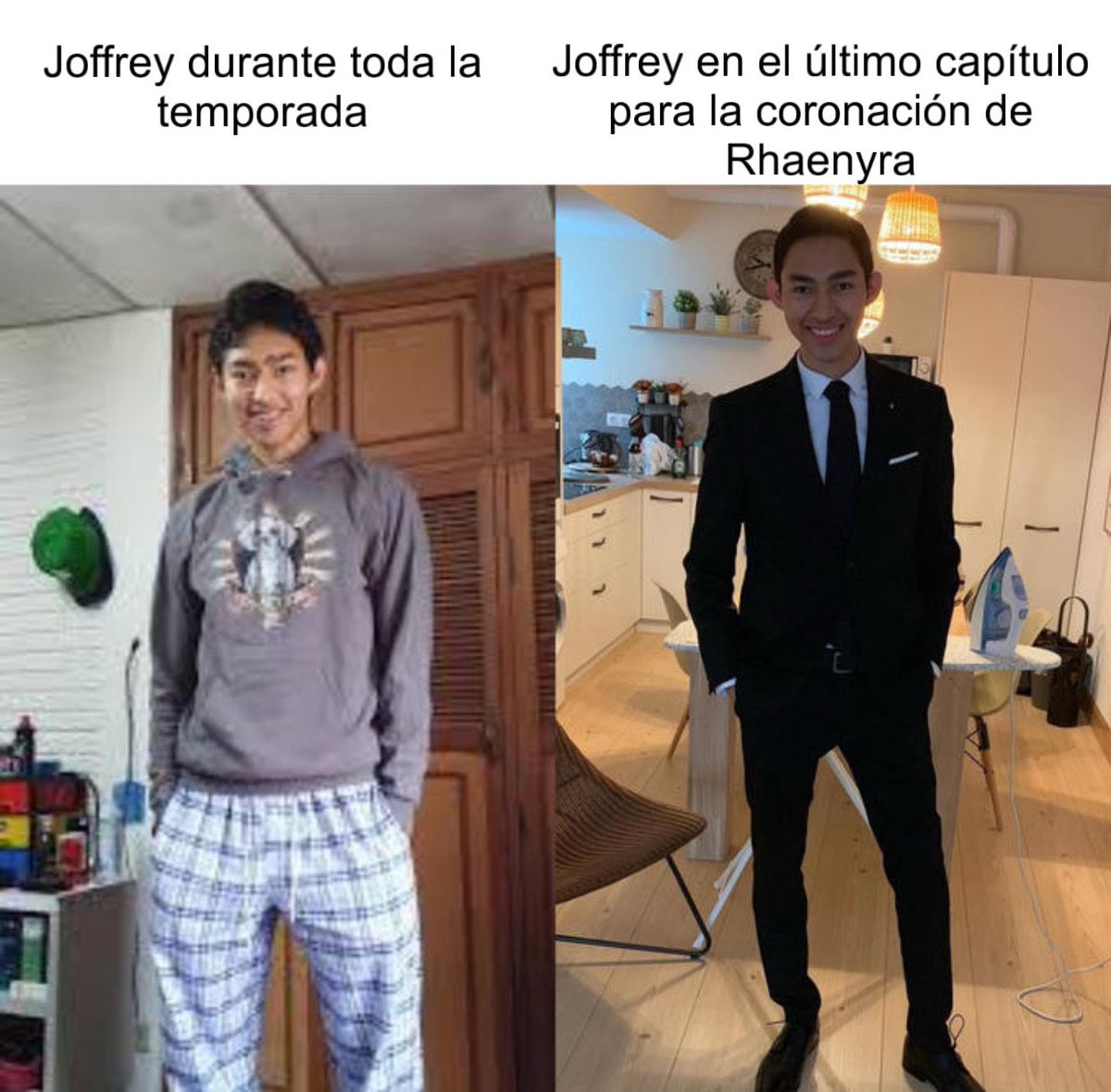 xnataliastark's tweet photo. Joffrey despertó y lo primero que hace es lucir una corona a juego con Rhaenyra 😮‍💨 https://t.co/14QwRX3lI4
