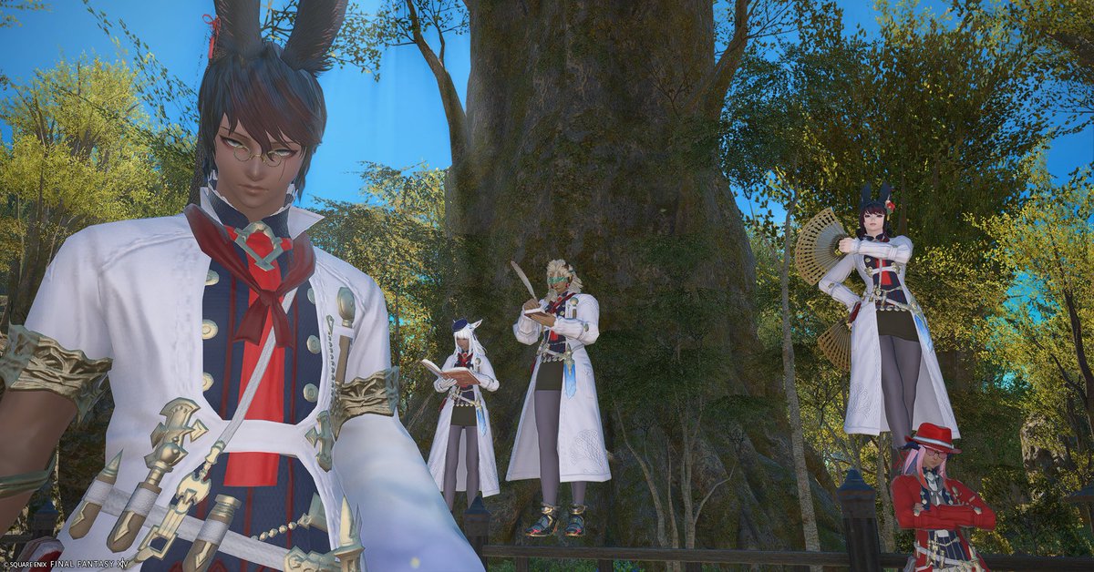 aoiffxiv's tweet photo. #The將
鉄扇が艶やか！中華のお料理も美味しそう(๑´ڡ`๑)
ララフェルでお買い物する目線ってこんな感じ💕

#きまぐれねこのおみせ
緑色のオスッテが目印！店員さんの髪色もアピールポイントのひとつに取り込めるの素敵よね💚

2026/6/12 第84回 #青天市 📷Photo by #FF14CCC #FF14 https://t.co/lvOsZwhpoS