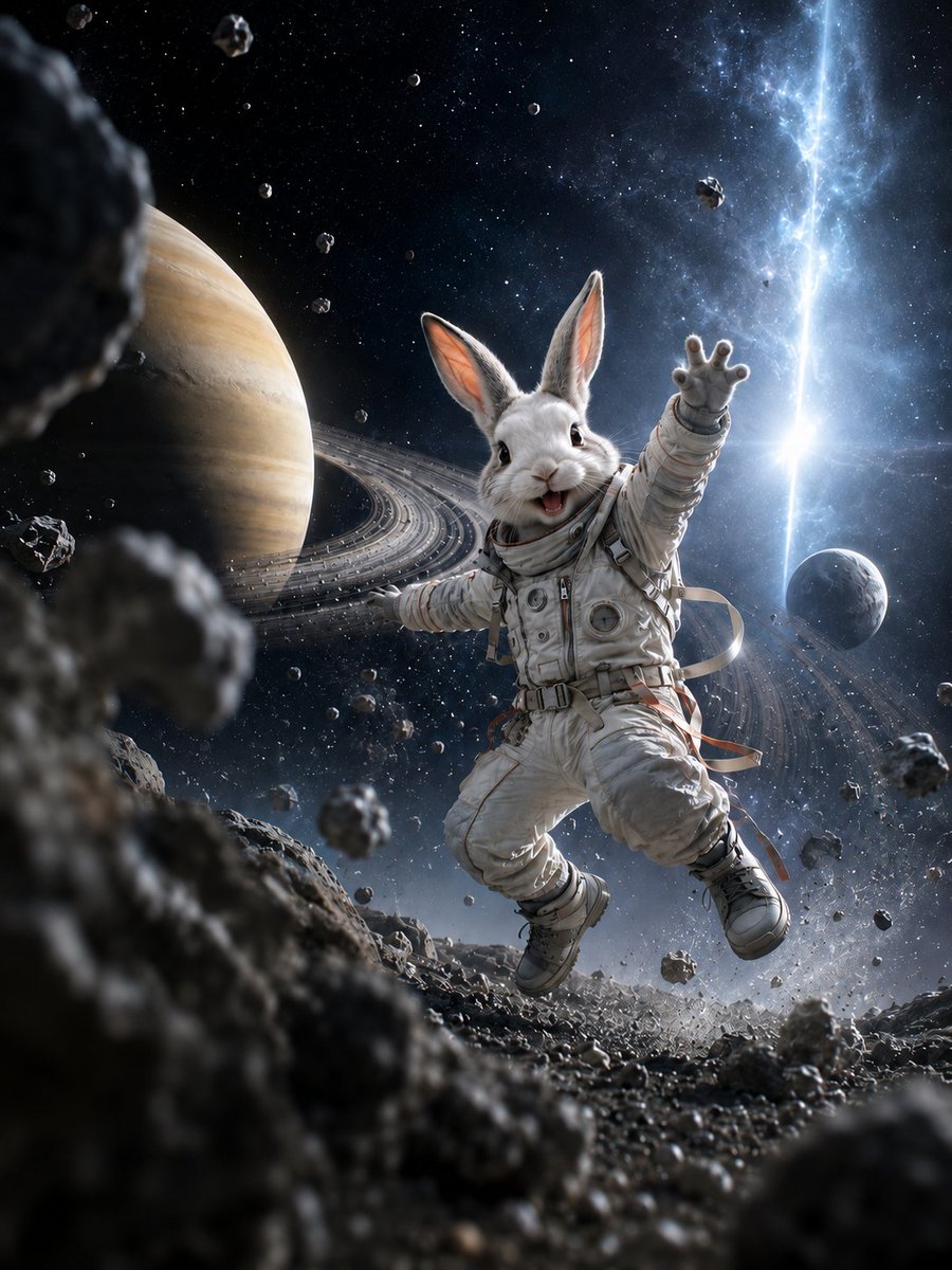 N_Y_C_END's tweet photo. #宇宙旅行AIイラストコンテスト
参加させていただきます！

1点目 / タイトル「さあ、宇宙を探検だ🚀✨」 https://t.co/OrPOFFDaUp