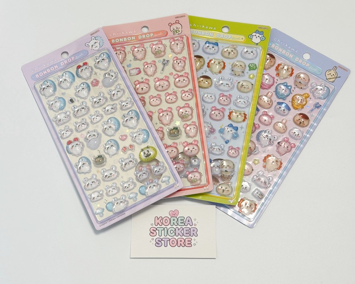 bonbondropseal's tweet photo. 🎁プレゼント企画‼️🎁

ちいかわ・ボンボンドロップシール

モモンガ…1名様
古本屋…1名様
みんなニコニコ…1名様
みんなポーズ…1名様

📅応募締切：8月16日 23:59まで

【応募方法】
①@bonbondropsealをフォロー
②RT＆いいね♡
さらにリプライで当選確率アップ⤴️ https://t.co/mkzqHPlkOu