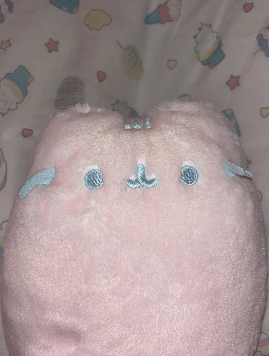 funfettj's tweet photo. Cotton candy Pusheen 🍭🍭 https://t.co/0tFgc3z69e
