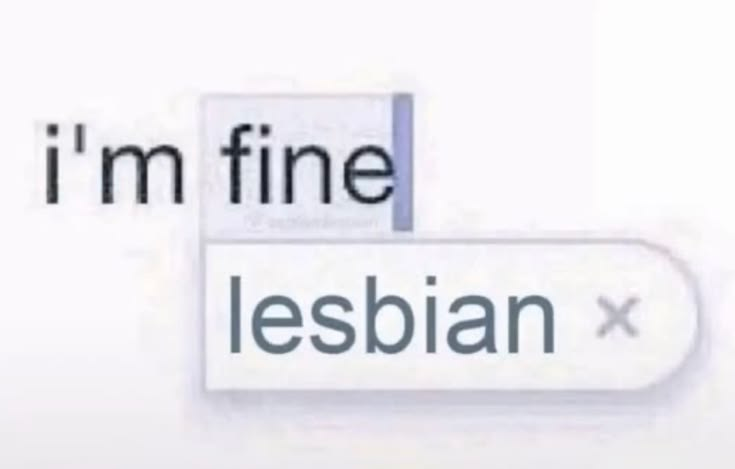 gliindas's tweet photo. Lesbian is my favorite adjective https://t.co/75kJLJ8FPM