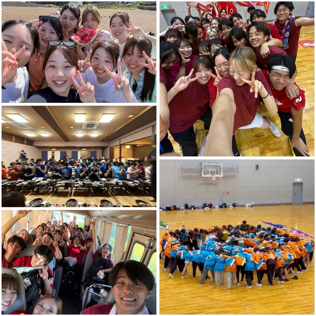 kanmae13's tweet photo. 夏合宿☀️🌻

8月6日〜8日の2泊3日で、夏合宿を行いました！

3日間を通して、練習面でもチームとしてもさらに成長し、メンバー同士の仲も深めることができました✨

さらにパワーアップした私たちの福爛漫を、ぜひ会場でお楽しみください🔥

#関西大学学生チーム漢舞
#漢舞
#福爛漫
#夏合宿 https://t.co/s8YYR4AeU5