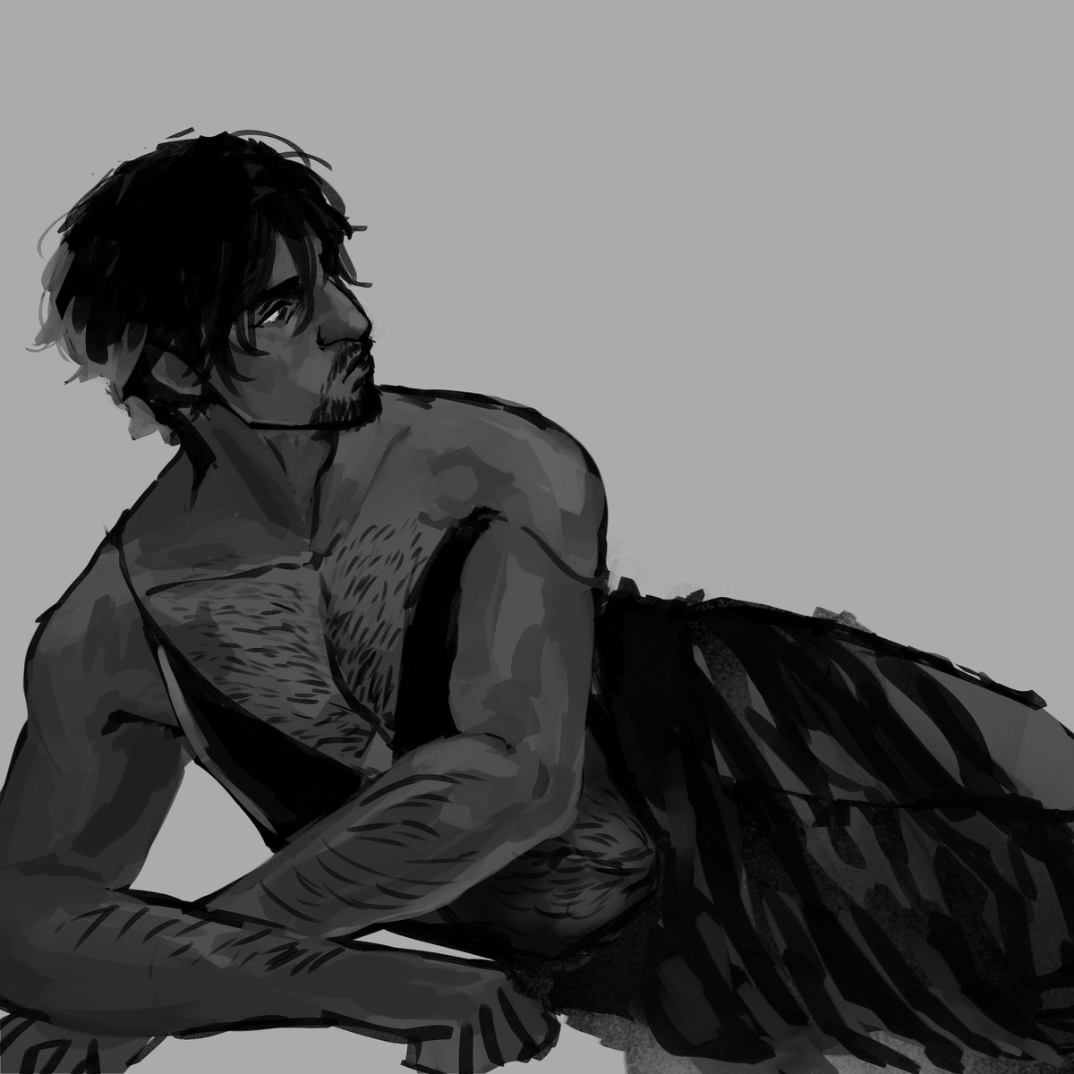 Thenamesratedr's tweet photo. unfinished #olruggio in a pretty dress https://t.co/R597RG1hdV