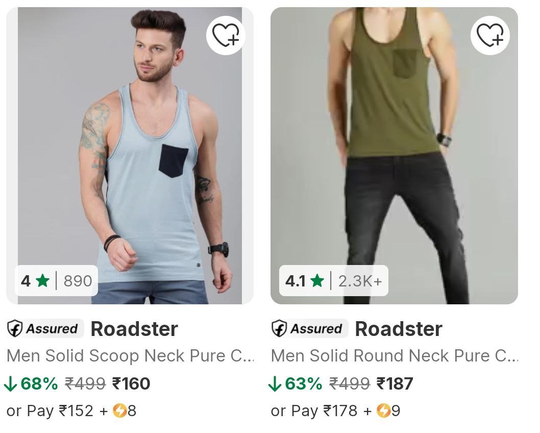 KillerDeals4's tweet photo. Flipkart | Roadster Men's T Shirts Starting From Rs.117

 https://t.co/6IRIQk1M7j
#Varanasi https://t.co/Vs1JjEznCV
