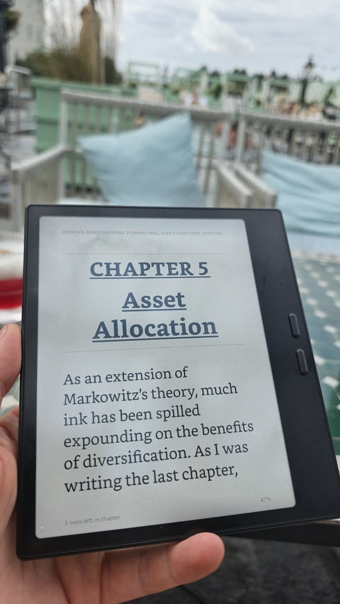 JonatanRandin's tweet photo. Have a great weekend everyone 🌞

Started reading Evidence-based Investing by Theodore Hicks (@t2hick).

Great book, can't put it down, highly recommend! https://t.co/2o0skMZVg2