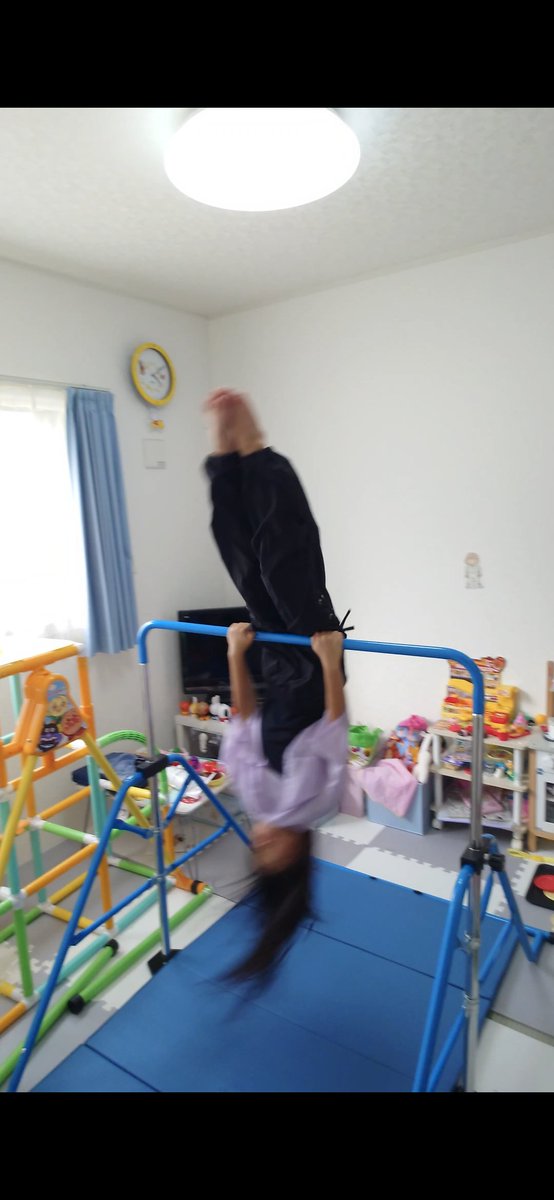 KtstZi's tweet photo. アンパンマンの鉄棒から
グレードアップ！
＃体操女子 https://t.co/PSavXSu5KF