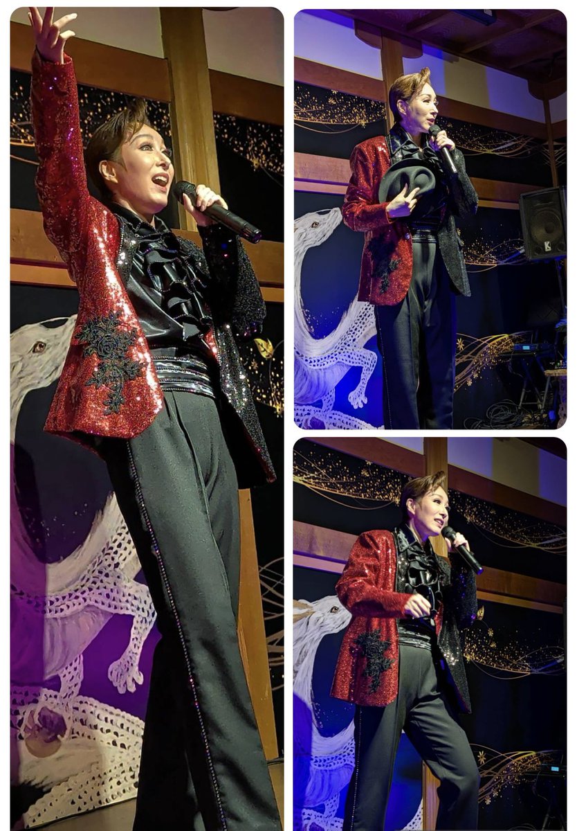 misirokurama's tweet photo. 令和8年8月8日の8で揃ったラッキーデーに！
お堂カフェMA-A-NAさんの☆SHOW TIME vol.2☆無事に開催しました！
ありがとうございました！

写真1枚目はご一緒した
丘部紘輝さん
お風呂♨️じぇんぬさん
歌とダンスで盛り上がりました！！

他にもショーのお写真沢山いただいたので載せさせて頂きます♪ https://t.co/DKsEwTmbEz