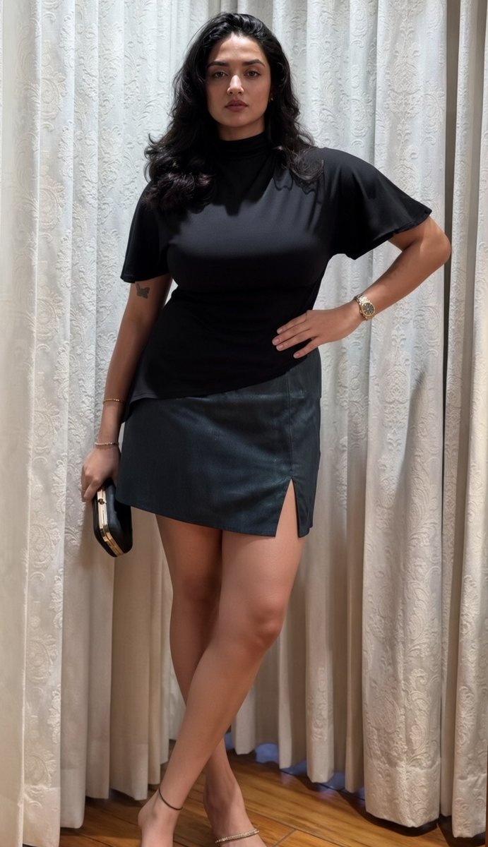 akashvibes's tweet photo. Good Afternoon Friends 😊 
Black Outfit. Flawless Aura 🔥 
Shreya Vishakant turning simplicity into pure sophistication ✨ 
Stunningly Gorgeous Shreya 😍 
#ShreyaVishakant♥️ https://t.co/eC8DLpFdYl