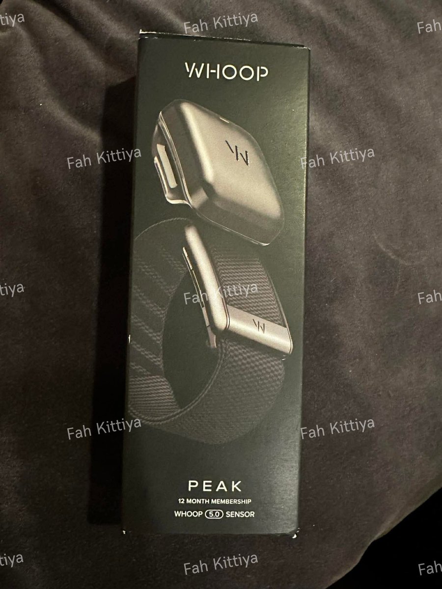 bearbubii's tweet photo. Whoop 5.0 Peak 

🥣🐰✨ ราคา 8,690 บาท

⟡ 12 month membership 
⟡ มือ 1 แค่แกะดู ยังไม่ผ่านการใช้งาน

🧺 นัดรับ กทม | แมสได้ ค่าส่งตามจริง 💗

#ส่งต่อapplewatch #applewatch #applewatchมือสอง #applewatchมือ2 #applewatchราครถูก #ส่งต่อsmartwatch #ส่งต่อwhoop #whoop https://t.co/WZId5e2HGY