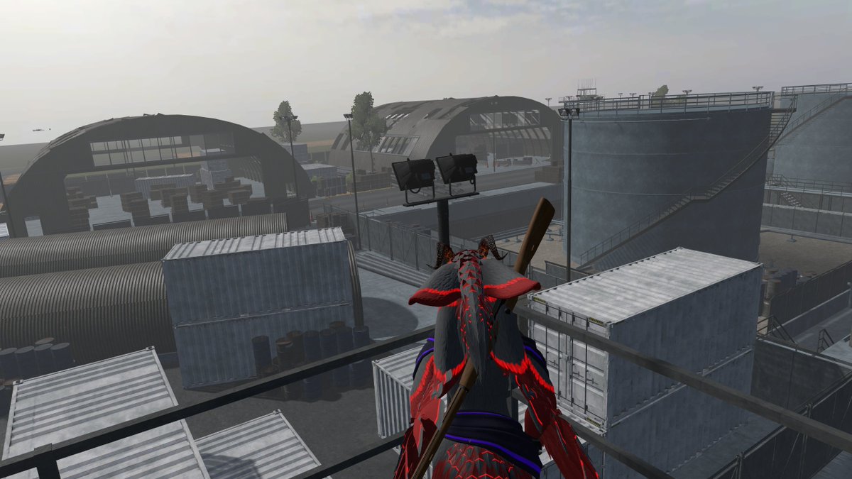 R_A_S_V's tweet photo. This Planet, it feels so odd, alive yet dead. Been traveling here as an outcast for months now, came across what looks like an abandoned hangar? Found an old but working Rifle and some ammo.
Hopefully one day I run into a friendly Avali on my travels to join me.

#Avali #vrchat https://t.co/OHvcGibwVc