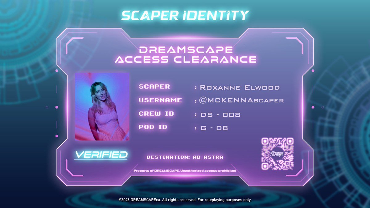 MCKENNAscaper's tweet photo. @DREAMSCAPEca 𝐵𝑜𝑎𝑟𝑑𝑖𝑛𝑔 𝐶𝑜𝑚𝑝𝑙𝑒𝑡𝑒 — DS-008-B-08 — Roxanne Elwood. https://t.co/jBvbK3DBpd