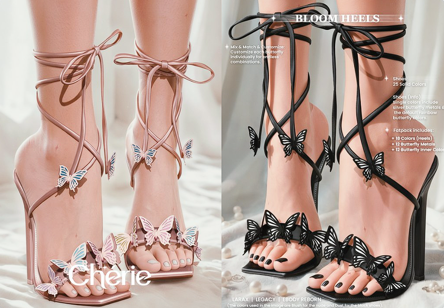 KawaiiFeedSL's tweet photo. Cherie: Bloom Heels @ C88〡Taxi: https://t.co/By7NTi4C4I
#SecondLife #Cherie #C88 #Secondlifeevent #Secondlifecontent #KawaiiFeed https://t.co/CHPhgs6rgN