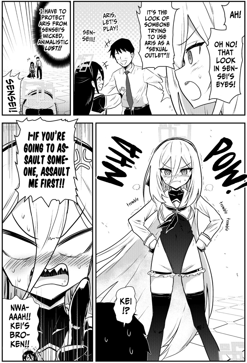 TheParacite's tweet photo. @donkubota1 [EN Version]
Artist's Comment: Kei, Protecting Aris

英語版です！ https://t.co/4Y2gdNnXGJ