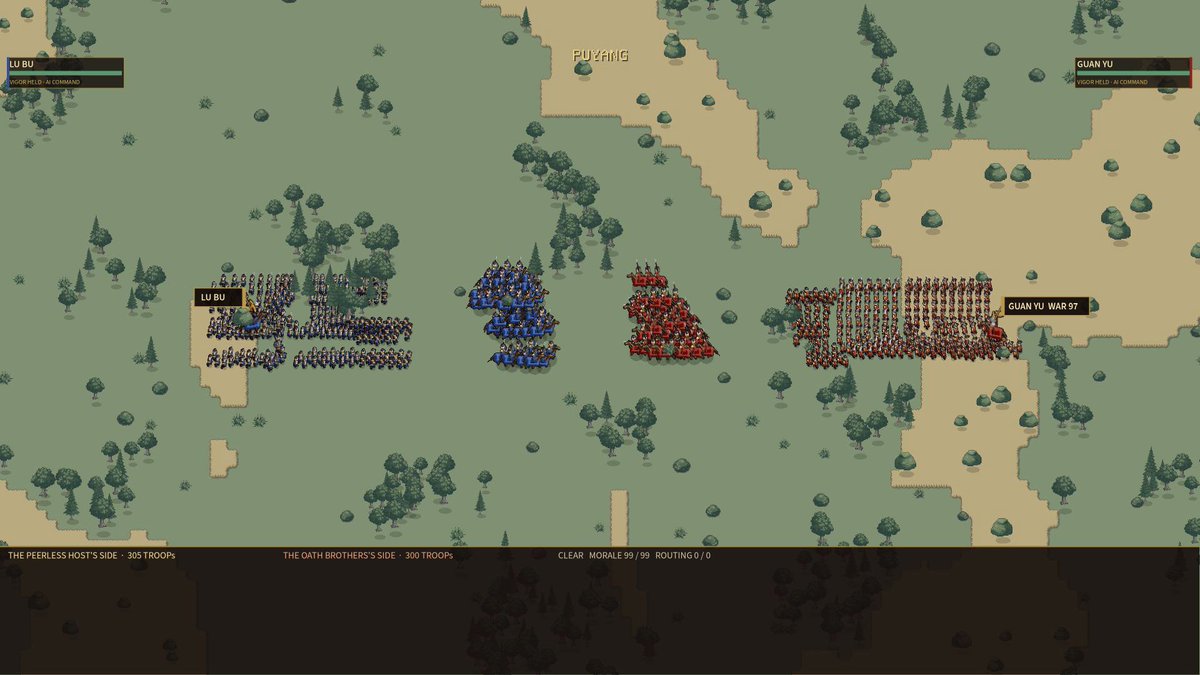 threekingdomsRI's tweet photo. Take the seat. Lead the host. Write their names.

A real battle is the point: formations, morale, timing, and the officers who remember what happened.

Free Windows demo: https://t.co/tIYt9EyTh1 https://t.co/IkjoWeuCaw