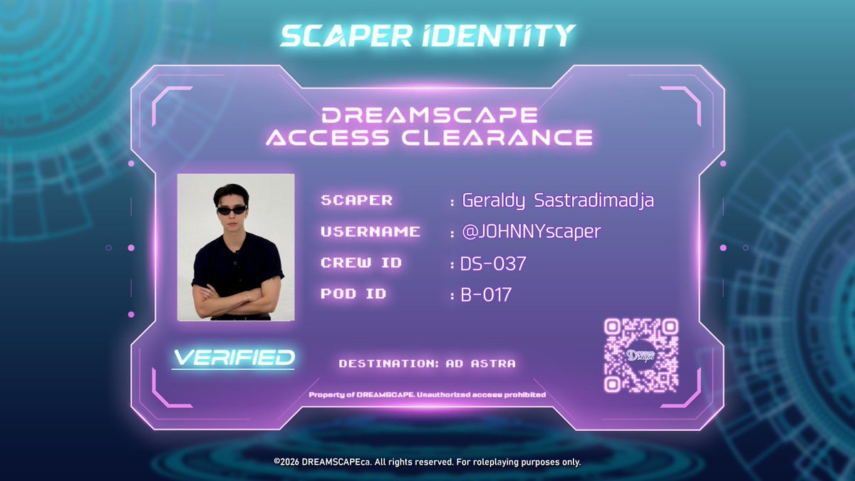 JOHNNYscaper's tweet photo. @DREAMSCAPEca 𝐵𝑜𝑎𝑟𝑑𝑖𝑛𝑔 𝐶𝑜𝑚𝑝𝑙𝑒𝑡𝑒 — DS-037-B-17 — Geraldy Sastradimadja. https://t.co/WQVewH6Bwg