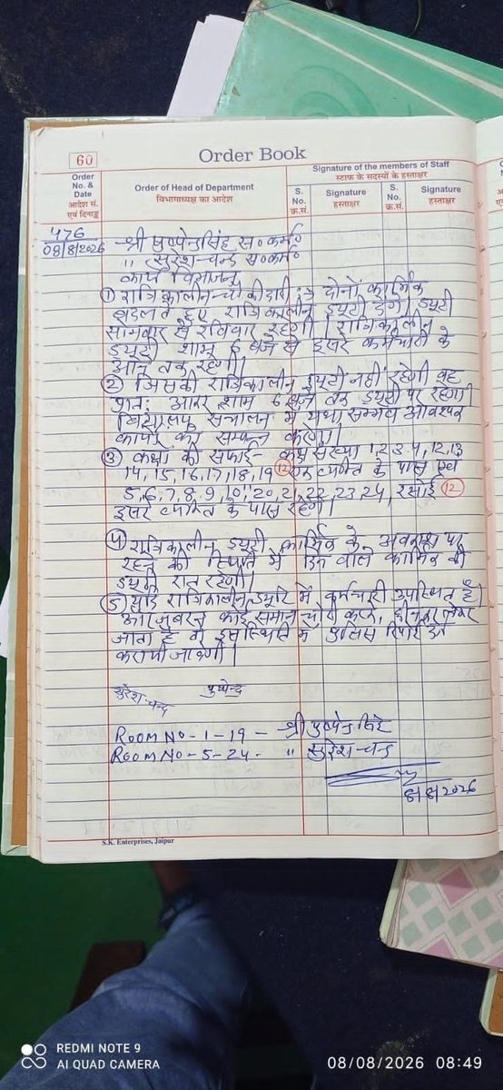gajendra_s01's tweet photo. प्रिंसिपल खुद कितने हॉर्स काम करता है ???

ये सरासर नियम का उल्लंघन है 

प्रिंसिपल मनमानी आदेश न दे..... https://t.co/hDLO9w4e8V