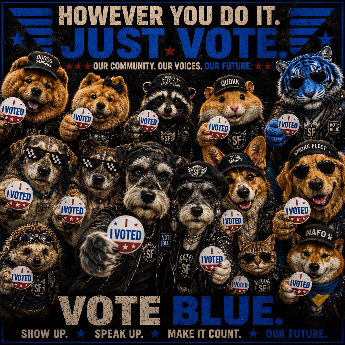 dew_drop16's tweet photo. #WeWillVoteBlue
#RockTheVote
#WhenWeAllVoteWeWin
#AllBlueCommunitiesWelcome https://t.co/ZSeR3gpKIl
