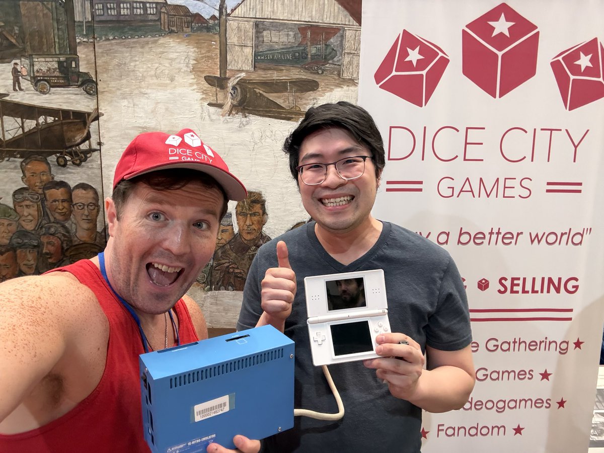 iFixRetro's tweet photo. @dicecitygamesdc got the dev kit! Thank you for picking it up! https://t.co/6qyEwFVUil