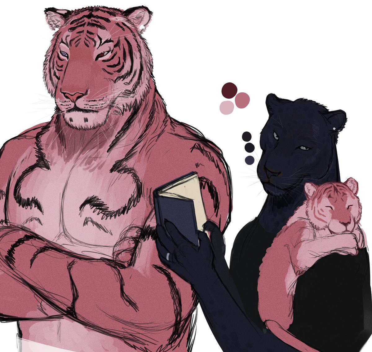 aquasmiis's tweet photo. wip/ higukuna where yuji is raised by his uncles. or they’re his dads https://t.co/lOnMz7c6im