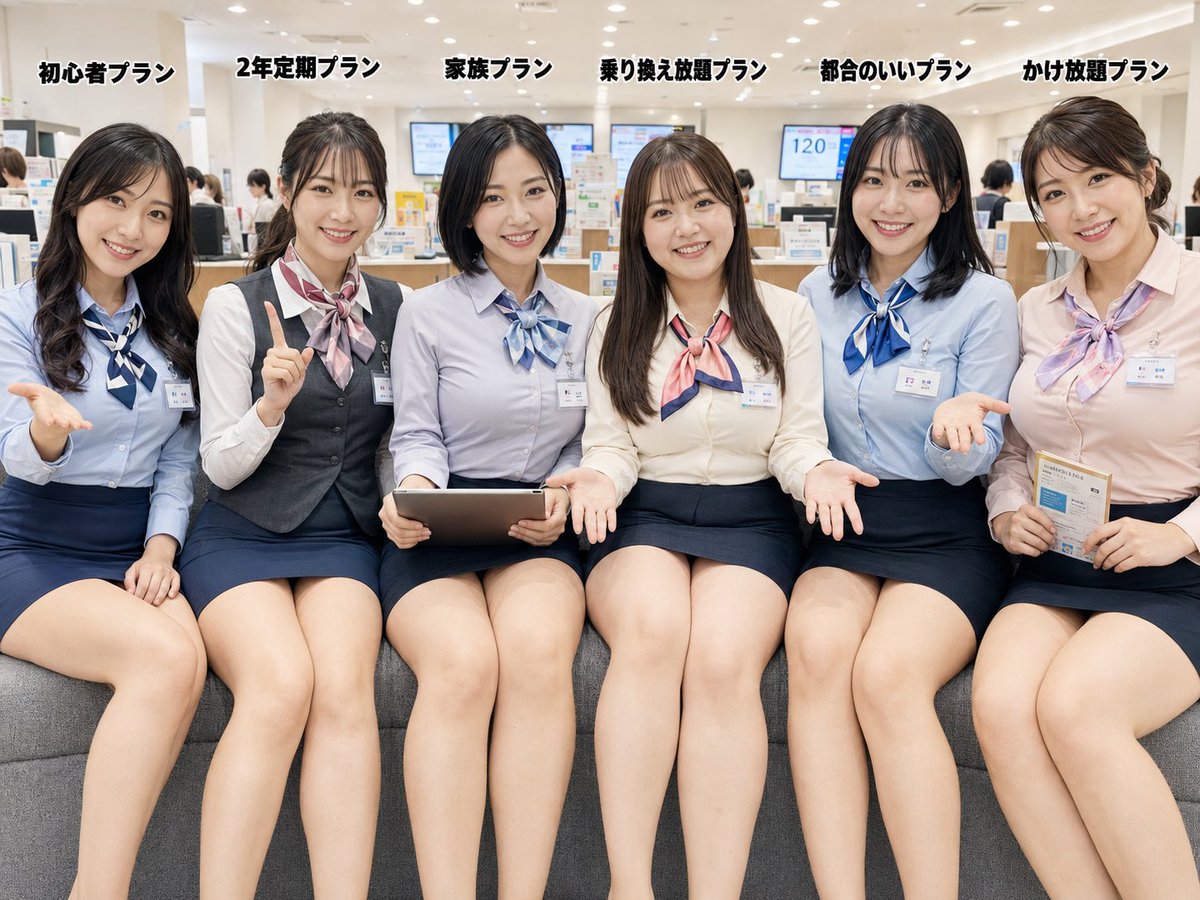 umitsuru_fire's tweet photo. どのプランのお姉さんと契約したい？ https://t.co/guv2iMD0ZK