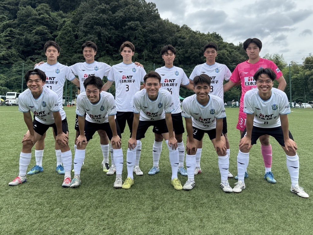 bellmare_acad's tweet photo. 🟢U-18 MATCH RESULT🔵

🏆第14回アストロスポーツ和倉ユースサッカー大会2026 準々決勝
🗓️8/9（日）10:20K.O. 
🆚中央学院高校

湘南 0-0（PKサドンデス1-0）中央学院

準決勝は本日14:20K.O.！
🆚日大藤沢高校

熱いご声援をお願いします🔥

#bellmare https://t.co/xlrwo6JM25