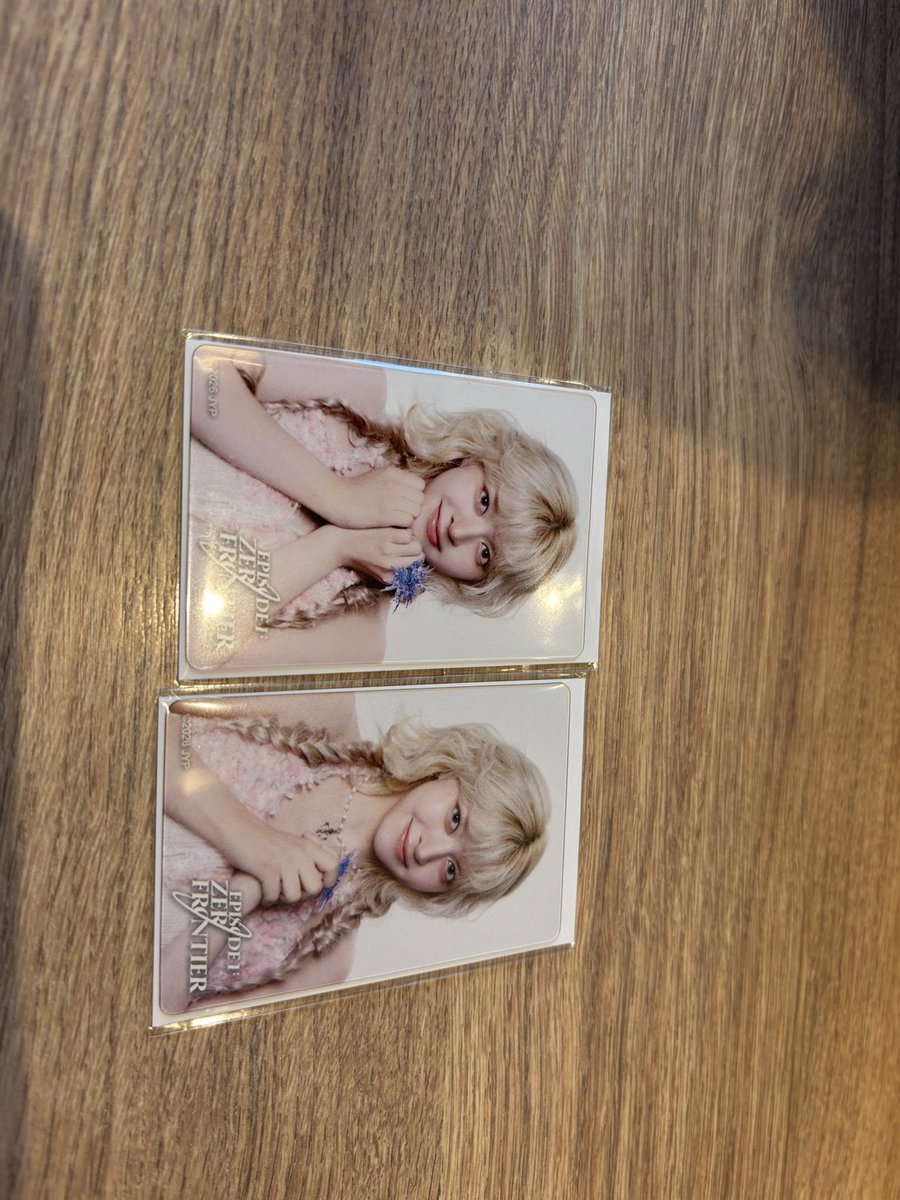 treasure_u_tor's tweet photo. NMIXX 交換 特典トレカ くじ　オフライン

譲:画像のもの
求:未所持リリーorソリュン
（リリー、ソリュンは3、4枚目の画像以外求めています）

本日、現地で交換可能な方優先でお願い致します🙏
#NMIXX
#NMIXX_ZEROFRONTIER
#NMIXX交換 https://t.co/hCMHEU0TK9