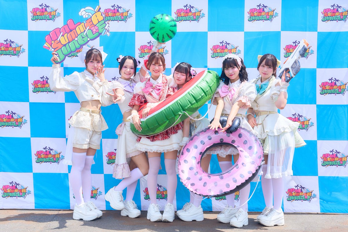 samajan_idol's tweet photo. 【 IDOL SUMMER JUNGLE 2026 DAY3】

KABUTOMUSHI STAGE🪲
ご出演ありがとうございました！❤︎

月とソーダさん @TSUKITOSODA_OFC 
ラフティアさん@laftiaofficial 
melnoirさん @melnoir_ 
chuLaさん @chuLa_official 

#サマジャン2026 https://t.co/O4TvnYaC5i