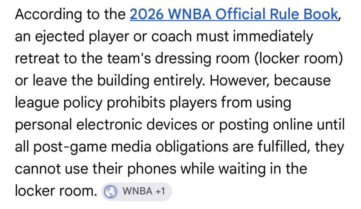 AprilFaulko's tweet photo. @njguyinga @DaveAlgonquin3 @StaceyDales @burackbobby_ @CathyEngelbert All companies have rules! https://t.co/p3JKJRVc8e