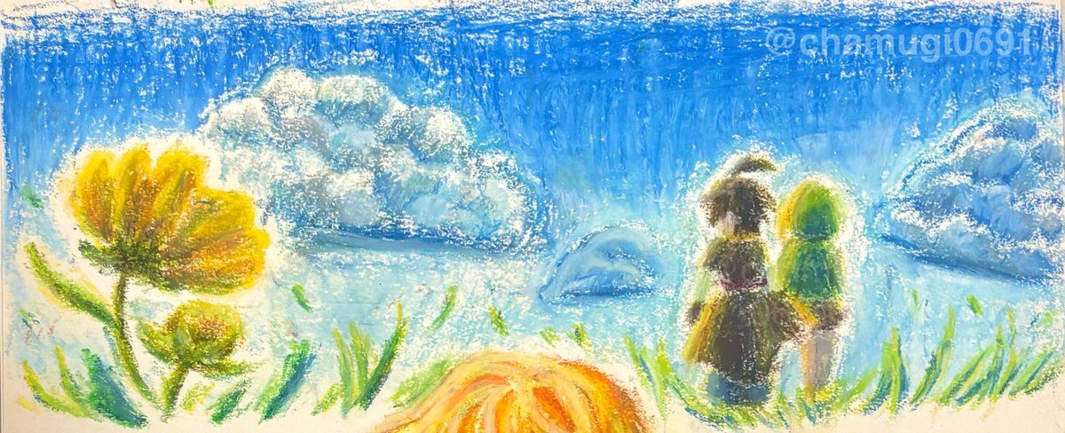 chamugi0691's tweet photo. #Abellpic　
クレヨンで描きました🖍 https://t.co/2NtpHJFCyB