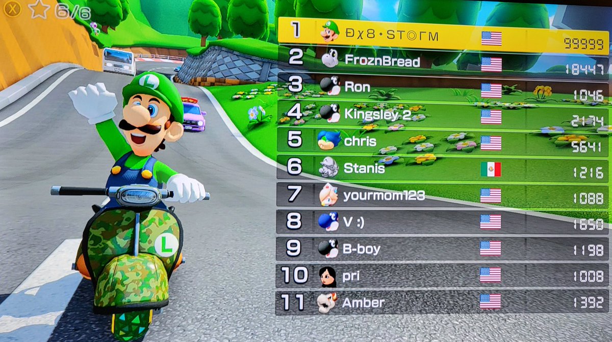 GreenStormWitch's tweet photo. #GreenStormWolf #MK8D
more fun drunken races, ggs. ⛈️🐺🏁☝️🌮🙃💚 https://t.co/bDPvcdsl4E
