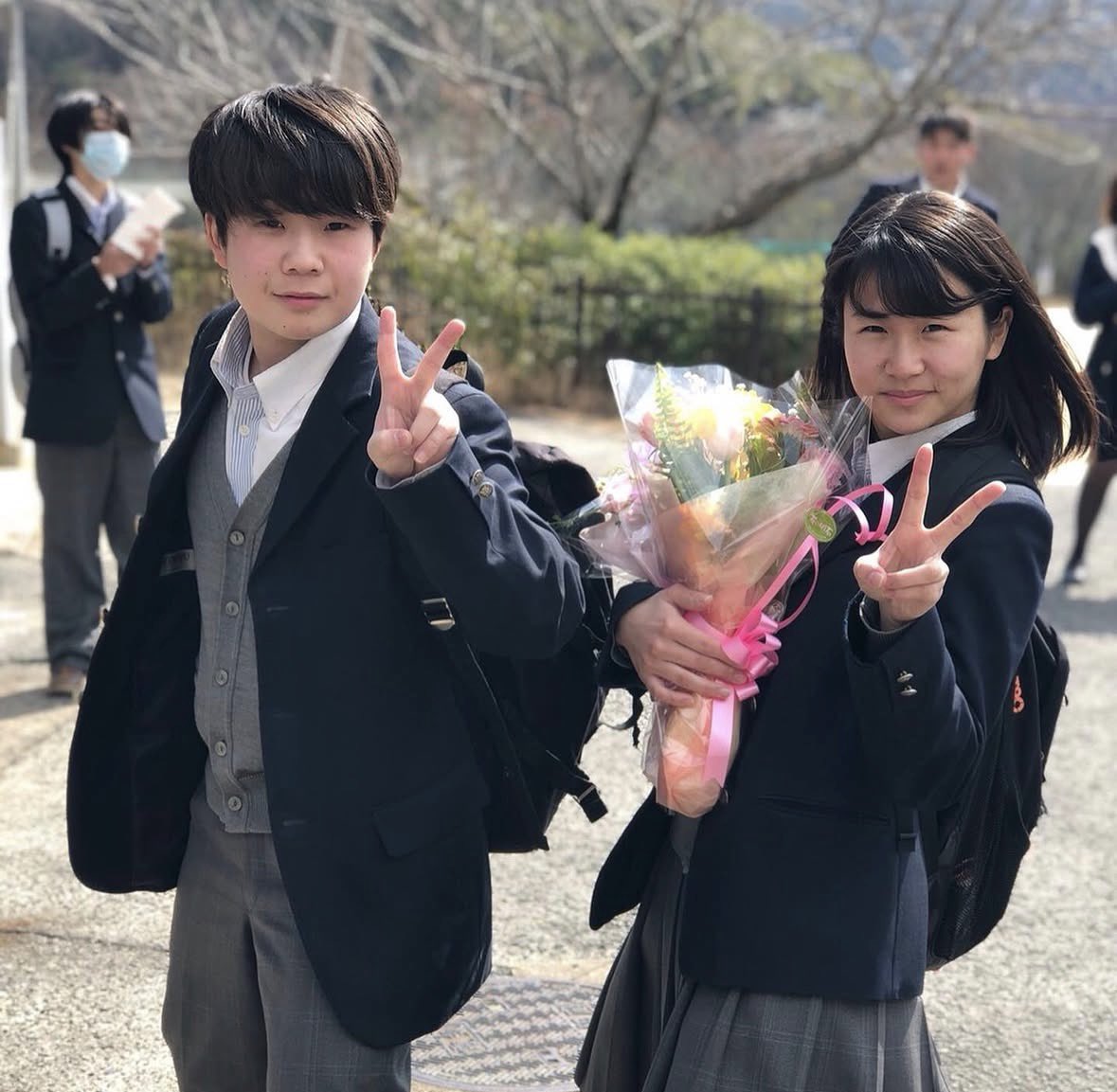 diva2020jp's tweet photo. こーくんといちえちゃんの学生時代、
今見ると余計に懐かしい。

この2人、やっぱり並んだ時の相性えぐい。
結局いちばんお似合いだった説ある。 https://t.co/fxVm0kvKtN