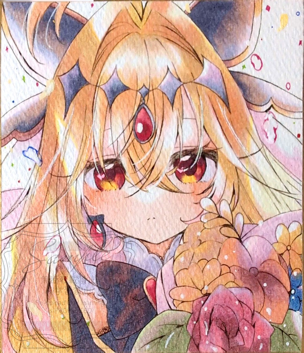 ringi777's tweet photo. アルカナちゃん
#アナログイラスト
#名探偵プリキュア https://t.co/d4rZ5p7EPC