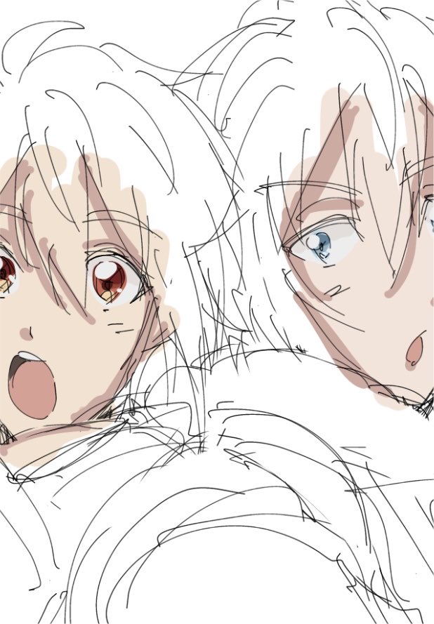 I7tmio's tweet photo. 今日中に描き終えられたらいいな〜😌 https://t.co/YV2DyfLhzX