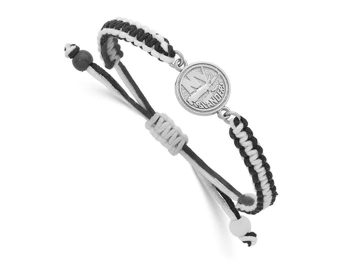 finejewelerscom's tweet photo. LogoArt Stainless Steel NHL NY Islanders Adjustable Cord Bracelet https://t.co/M2mSye4pyQ #finejewelers #jewelry #jewels #bracelets #adjustable #logoart https://t.co/xBVSabzySk