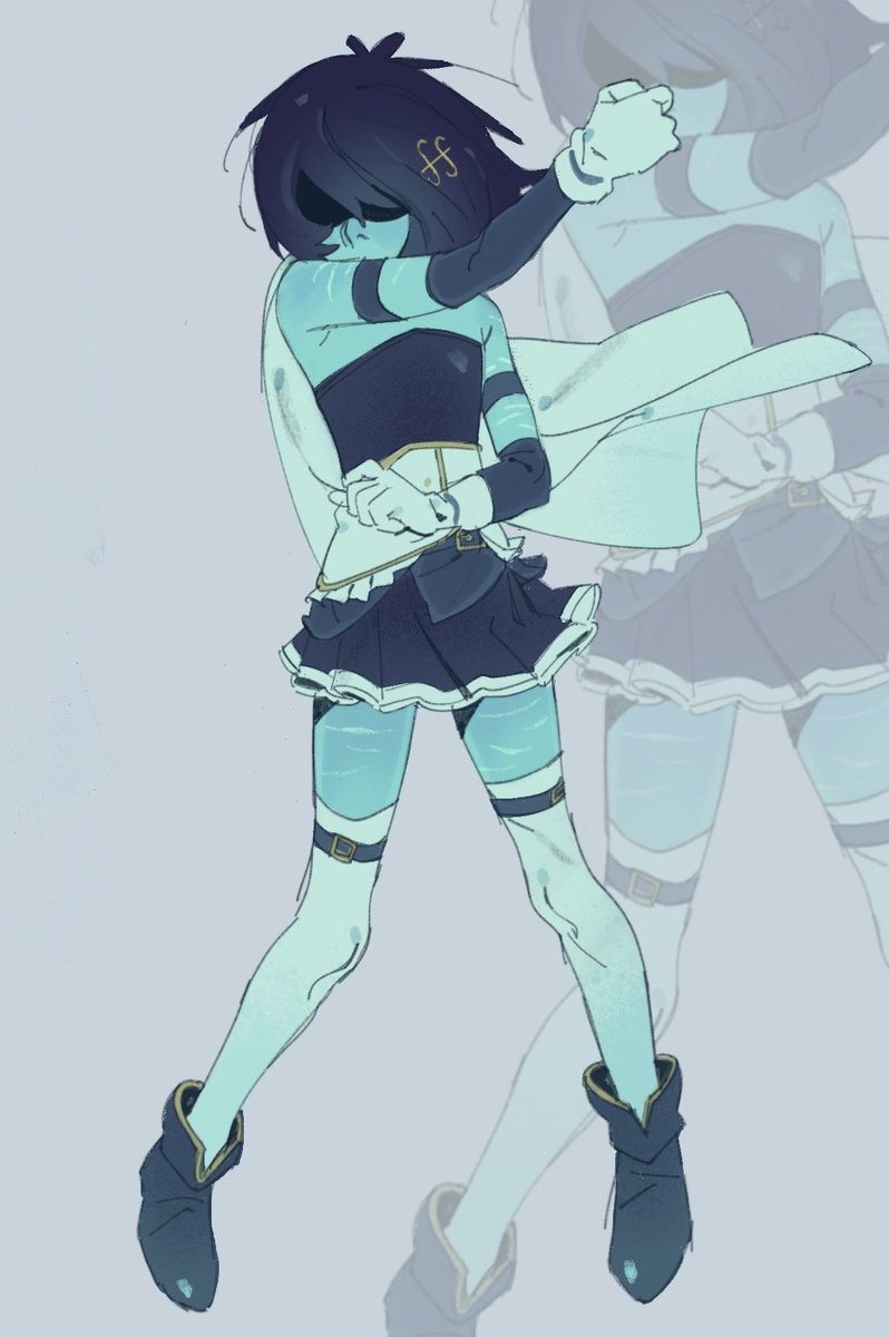 souyo77's tweet photo. posting this on its own too cause it’s cuter #deltarunechapter5ㅤ #deltarunespoilers https://t.co/mf7JyLXzue