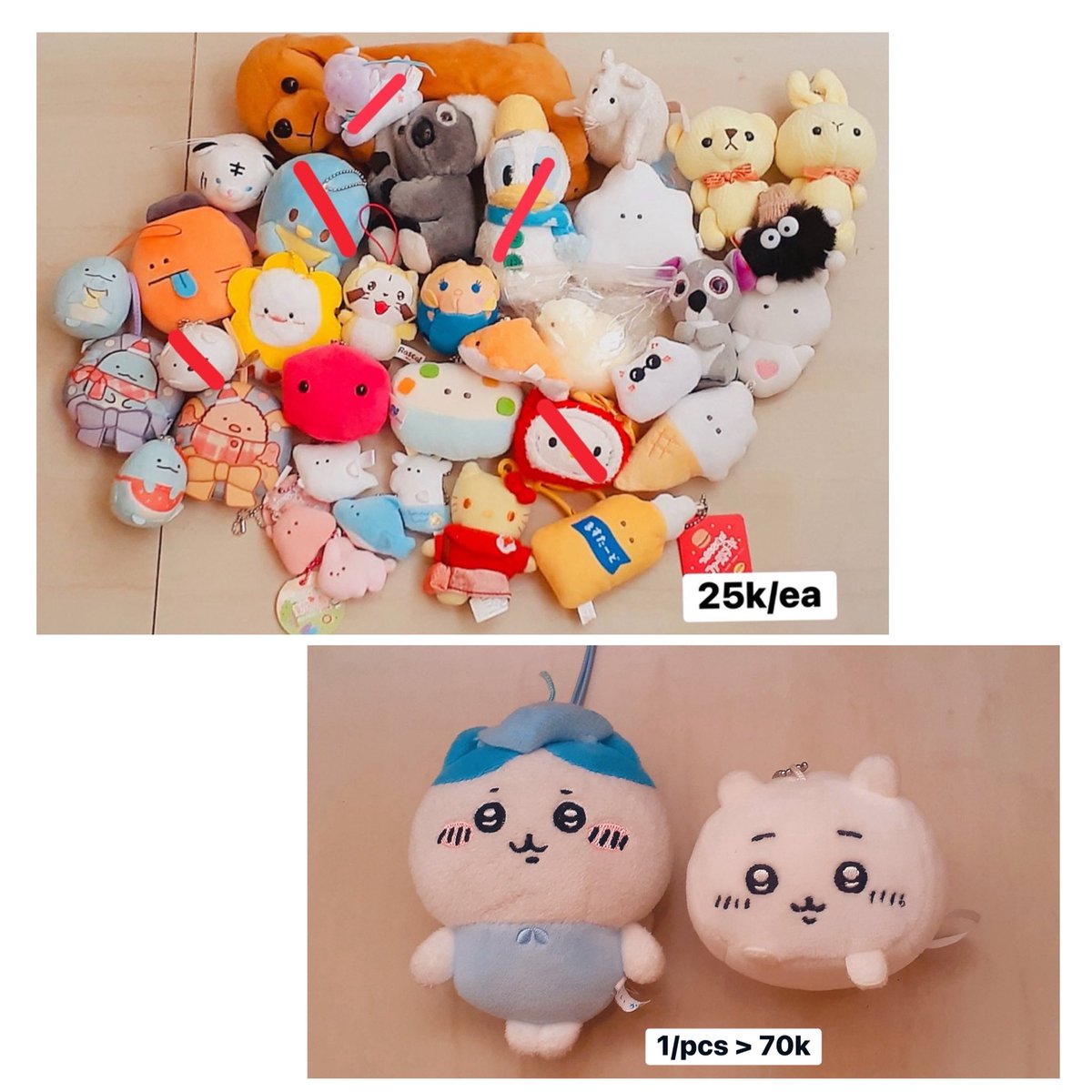 kat_07z's tweet photo. SALES !!! WTS All about gantungan / Cute stuff

Take 2 pcs > (- 10k) !!! Yuk bantu jadi abis !!!  

Ori Brand plushie ✨🙋‍♀️ angkut yuk guys bantu bikin SOLD 

Dom Tangerang 📍

#wts #wtb #warungjajan #plushie #boneka https://t.co/1bl08cGhDQ