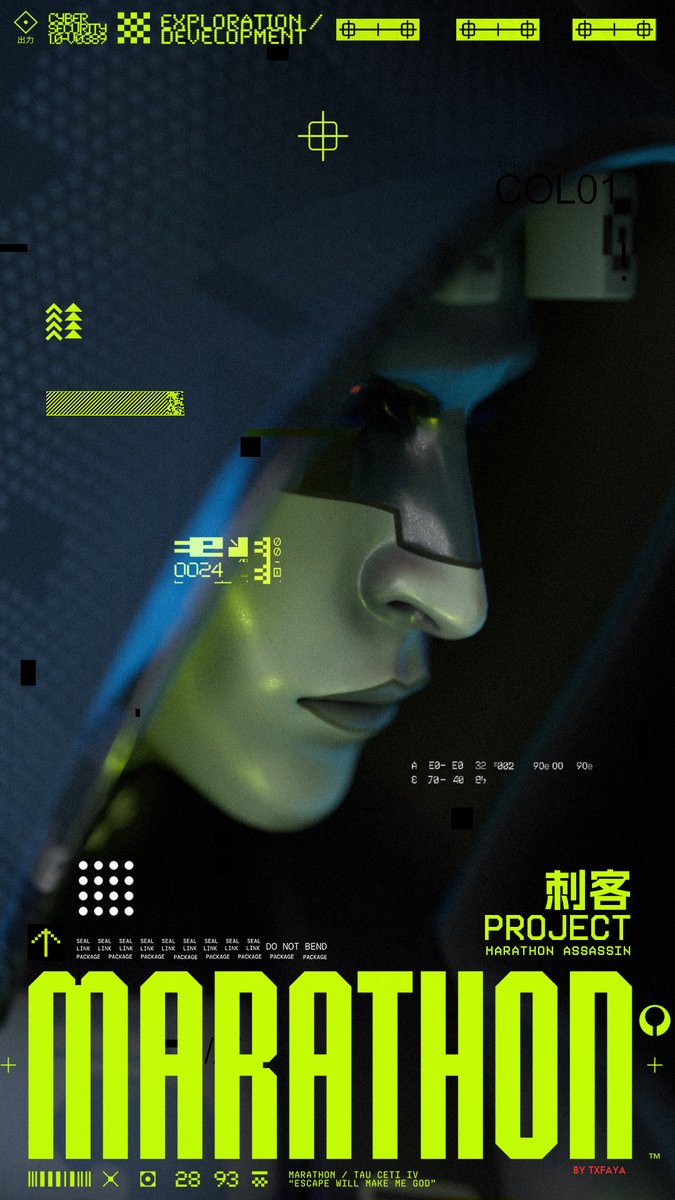 MeiHongTX's tweet photo. Continue  assassin
#Marathon #MarathonTheGame #GameArt #Blender #fanart #assassin https://t.co/k0YD1tprHu
