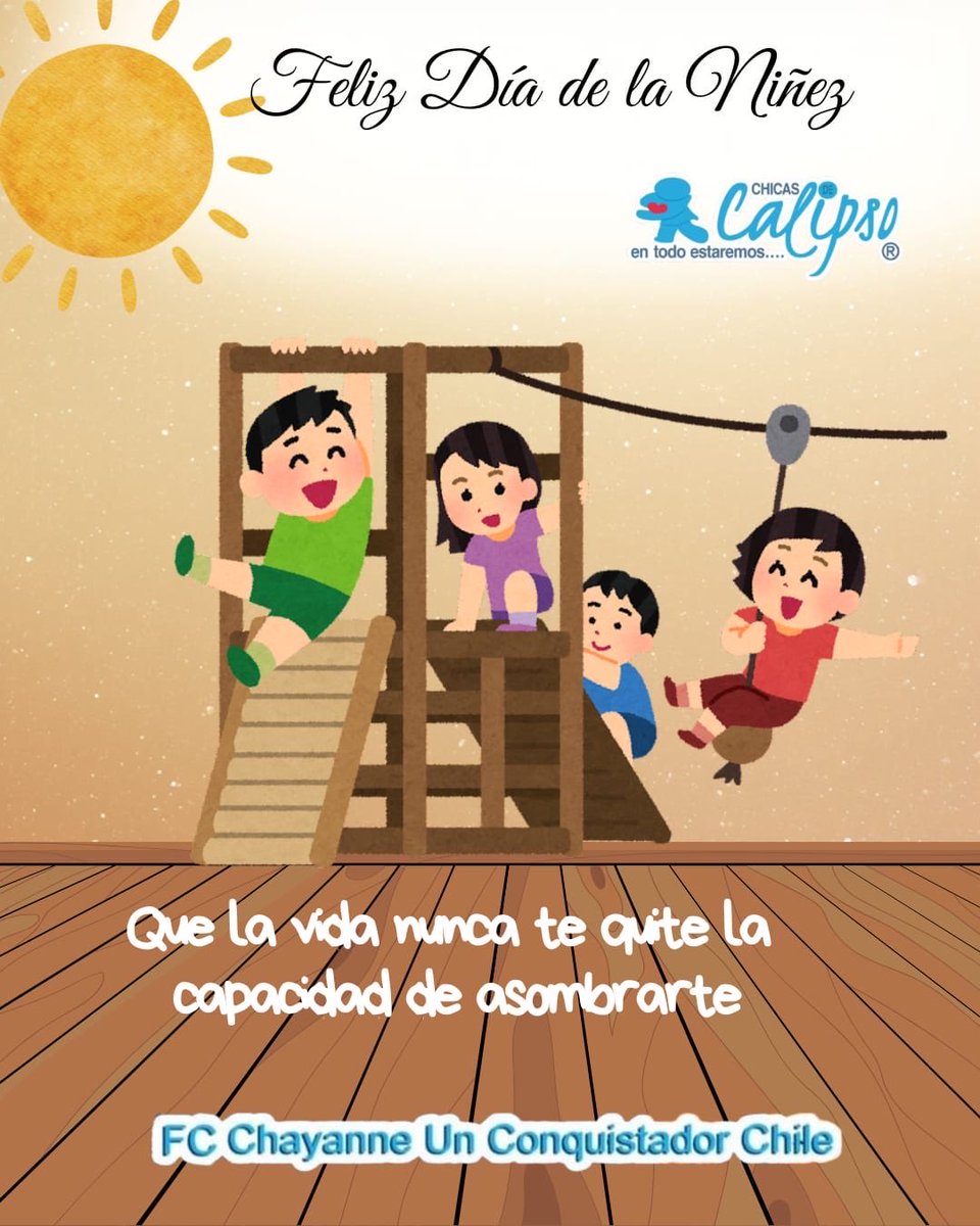 CHICASDECALIPSO's tweet photo. Feliz día de la niñez🎈
Que este día esté lleno de juegos, risas, abrazos apretados y momentos mágicos. Nunca dejes de sorprenderte por las pequeñas cosas, de imaginar mundos imposibles y de llevar siempre viva esa chispa de alegría y curiosidad en el corazón. 
A celebrar y disfrutar al máximo su día