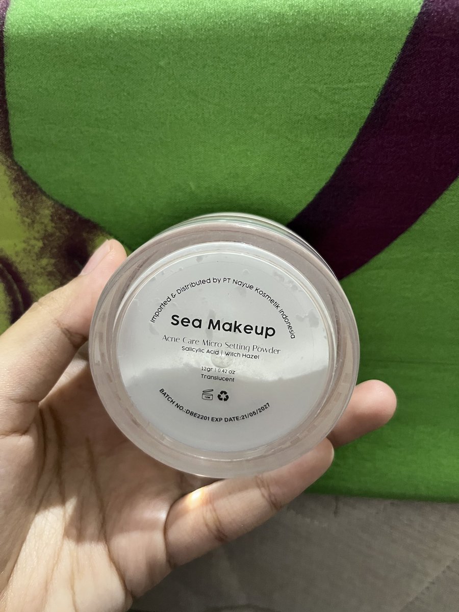 strwberi222's tweet photo. wts skintint esqa custard isi 99% 75k nego tipis gpp

sea makeup translucent loose powder 26k https://t.co/wqpqDA3GS5
