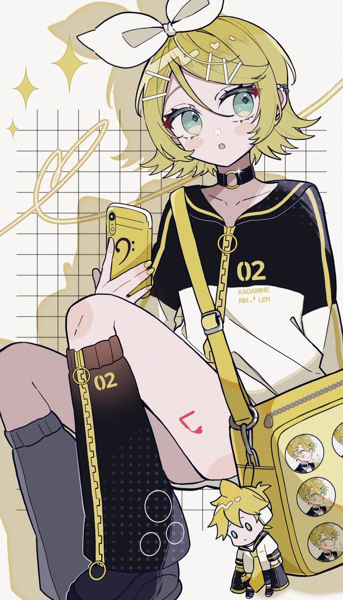 toubunmasi02's tweet photo. 鏡合わせでお互いを推す鏡音 https://t.co/IIDVrEW09T