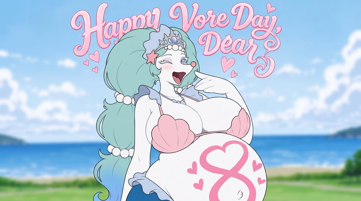 ShineboomT's tweet photo. Happy Vore Day ——Octavia（V2）
#vore #voreday2026 #voreday #primarina https://t.co/3SJ7uqBL1o