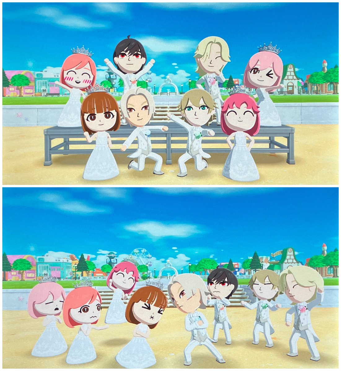htht17's tweet photo. ┣モコレ、どうやらｼﾞｴｽ全シリーズ召喚できたようです！63人…🦭 https://t.co/Cc77Vdu7GC