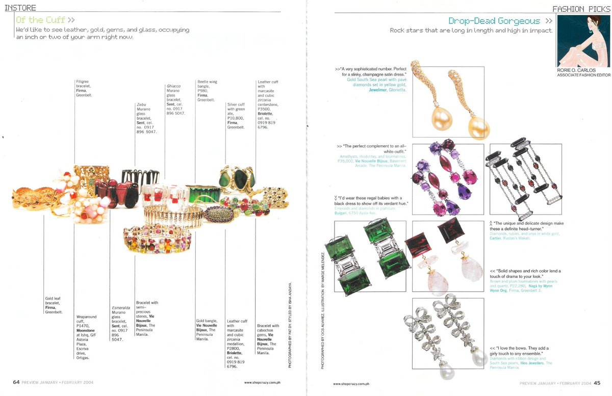glossyarchive's tweet photo. more of preview’s 2004 approach to page design that i’m still totally obsessed with https://t.co/b7k29lJaEi