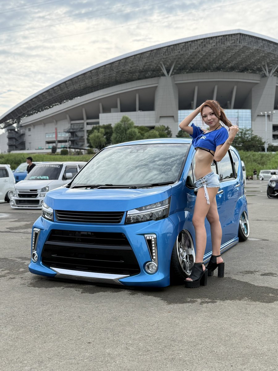 yuma_la150s's tweet photo. SNCにて@shan_gram95 さんにキャンギャルしてもらった！🦋

またFUEL FESTで探します✌️

#SNC
#キャンギャル
#shan
#しゃん🦋
#ギャルは世界を救う🧞‍♂️
#LA150S
#ムーヴカスタム https://t.co/eTnQR8tM19